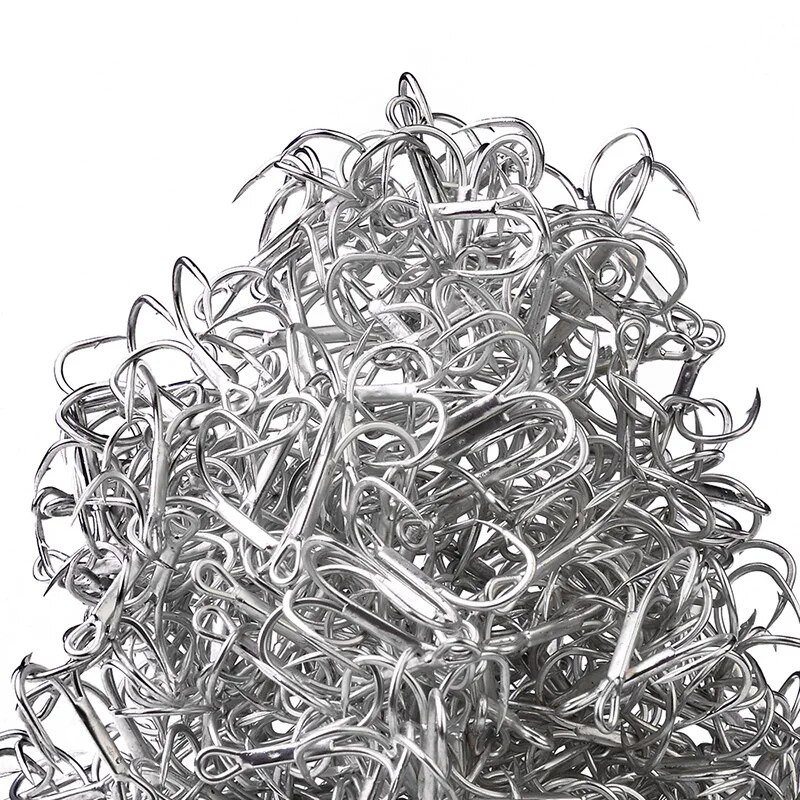 KATYUSHA 20 τεμ. Τρίκλινα αγκίστρια 14#-1/0# Άγκιστρα ψαρέματος αλμυρού νερού Άγκιστρα ψαρέματος από χάλυβα υψηλής περιεκτικότητας σε άνθρακα Άγκιστρα υψηλής αντοχής Είδη ψαρέματος