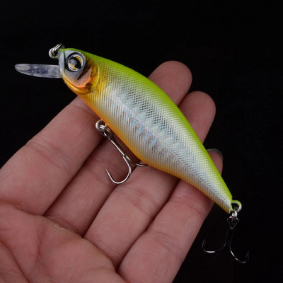 1tk kõva vobleriga püügilant Minnow 8,5 cm 13,3 g tehisplastist sööt 3D Eyes Crankbait Jaapani kala VIB Swimbait Pesca Isca