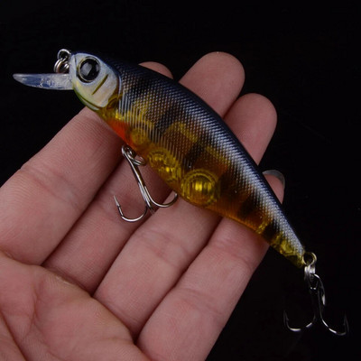 1tk kõva vobleriga püügilant Minnow 8,5 cm 13,3 g tehisplastist sööt 3D Eyes Crankbait Jaapani kala VIB Swimbait Pesca Isca