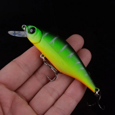 1tk kõva vobleriga püügilant Minnow 8,5 cm 13,3 g tehisplastist sööt 3D Eyes Crankbait Jaapani kala VIB Swimbait Pesca Isca
