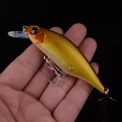 1tk kõva vobleriga püügilant Minnow 8,5 cm 13,3 g tehisplastist sööt 3D Eyes Crankbait Jaapani kala VIB Swimbait Pesca Isca