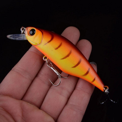 1tk kõva vobleriga püügilant Minnow 8,5 cm 13,3 g tehisplastist sööt 3D Eyes Crankbait Jaapani kala VIB Swimbait Pesca Isca