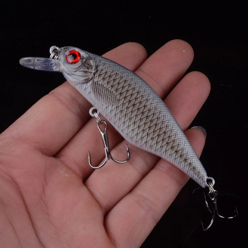 1tk kõva vobleriga püügilant Minnow 8,5 cm 13,3 g tehisplastist sööt 3D Eyes Crankbait Jaapani kala VIB Swimbait Pesca Isca