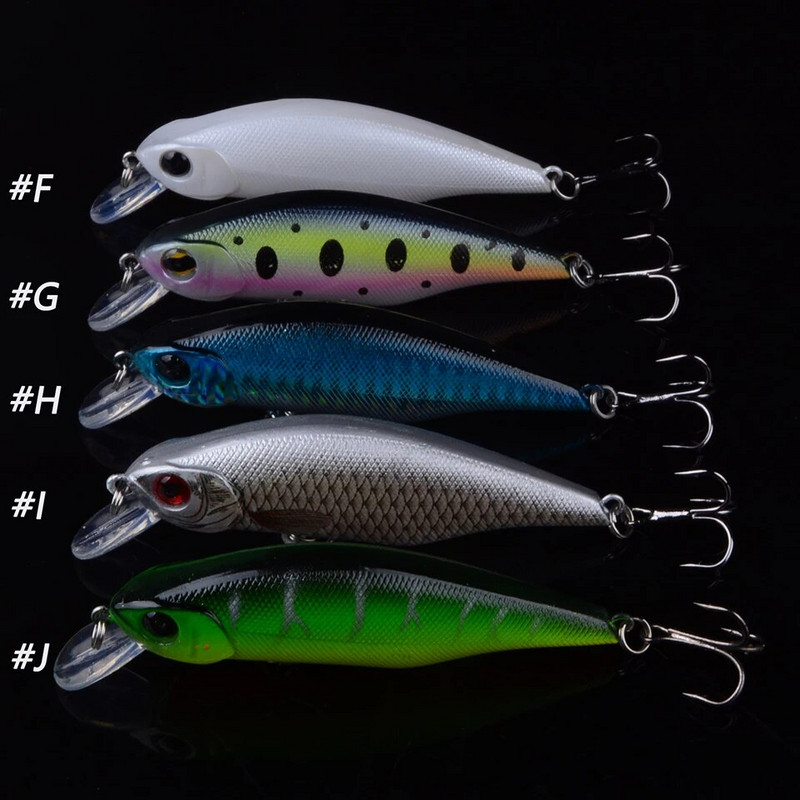 1tk kõva vobleriga püügilant Minnow 8,5 cm 13,3 g tehisplastist sööt 3D Eyes Crankbait Jaapani kala VIB Swimbait Pesca Isca