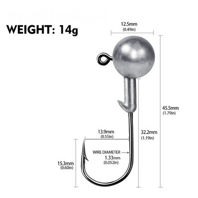 1g 2g 3,5g 5g 7g 10g 12g 20g Crank Jig Head Udica Fishing Hook Head Jig Mamac Tvrdi mamac Meki crv Udica Jig Udica za ribolov