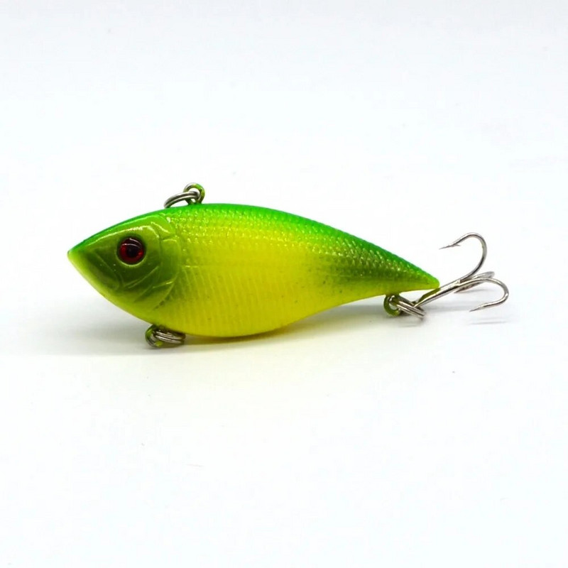 1 tk 7,1 cm/2,79 tolli 11,2 g/0,39 untsi kõva püügilant VIB Rattlini konksuga kalapüügi lant, uppuv vibra Rattlini konksuga kalapüügi landid vändasöödad