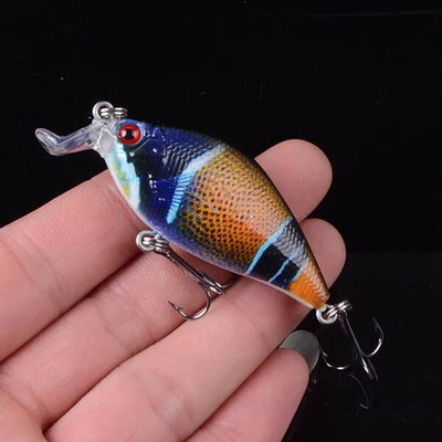 1 tk 6,5 cm 8,7 g püügilant Minnow Crankbait Hard Bait Tight Wobble Aeglaselt uppuv Jerkbait kalastustarbed