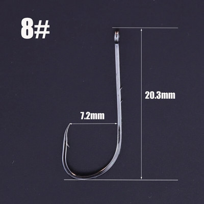 50 tk/partii õngekonksud, topeltsöödahoidik, okastraat, pika varrega, süsinikterasest teravad kalakonksud, ranna- ja elava söödaga õngekonksud