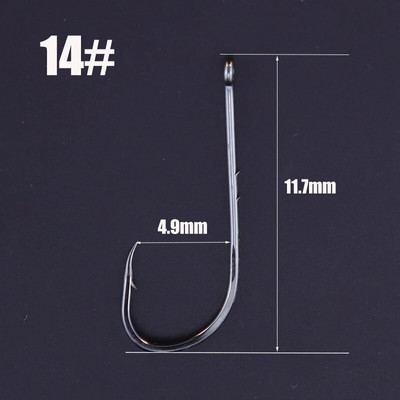 50 tk/partii õngekonksud, topeltsöödahoidik, okastraat, pika varrega, süsinikterasest teravad kalakonksud, ranna- ja elava söödaga õngekonksud