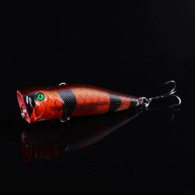1kom Popper ribolovni mamac vobleri 7cm 10.4g plutajući Crankbait umjetni tvrdi mamac Poper Pesca pribor za pecanje šarana štuke