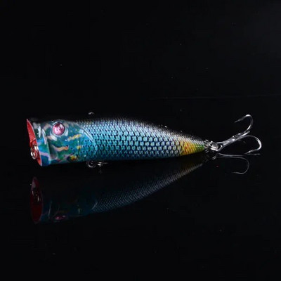 1kom Popper ribolovni mamac vobleri 7cm 10.4g plutajući Crankbait umjetni tvrdi mamac Poper Pesca pribor za pecanje šarana štuke