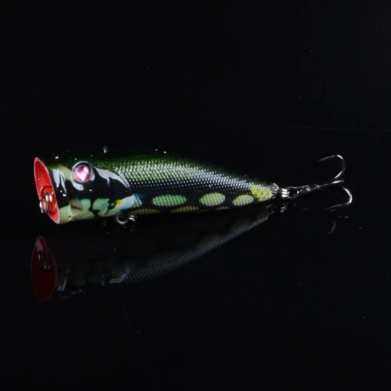 1kom Popper ribolovni mamac vobleri 7cm 10.4g plutajući Crankbait umjetni tvrdi mamac Poper Pesca pribor za pecanje šarana štuke