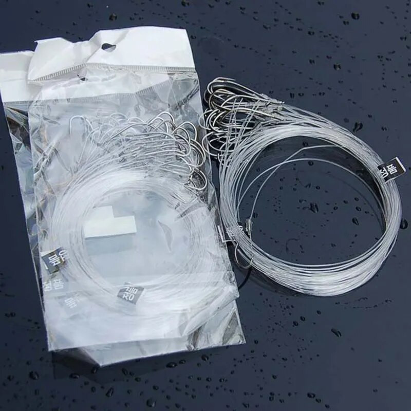 20/26 kom./Set udica za ribolov Ugljični čelik/jig olovna glava Žičana struna Vezani rolni mamac Hranilica za vezanje šarana/ribe/šarana Karika udice