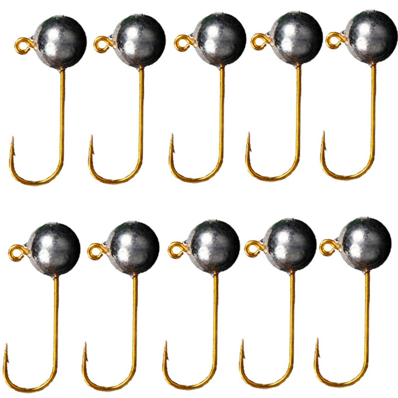 10 tk/partii Micro Jig Head õngekonks 1g-5g jääpüügikonks Mini vända Jig õngekonks Pehme landi püügiriistad