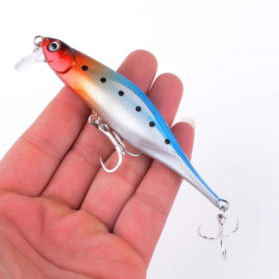 1tk 10cm 12g jerkbait Wobblers crankbaits hardbait Minnow Japan Sharp Hooks kalastuslant 3D Eyes