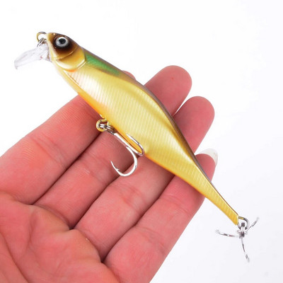 1tk 10cm 12g jerkbait Wobblers crankbaits hardbait Minnow Japan Sharp Hooks kalastuslant 3D Eyes
