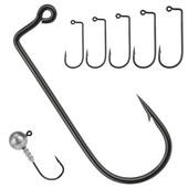 THKFISH sausi museliniai kabliukai, skirti muselėms lenktiems rišti šlapioms muselėms 14# ~22# 250 muselinių kabliukų asortimento pakuotė