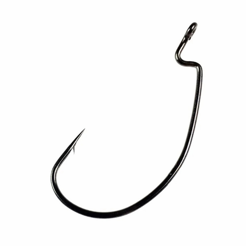 QualyQualy 20 komada 2 pakiranja veličina 1-12 2/0 1/0 3/0 4/0 Jig Worm Udica za mamac Ugljični čelik Mekani mamci Mamci Offset ribolovne udice