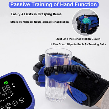 Интелигентни масажни ръкавици Инсулт Хемиплегия Рехабилитация Функция на ръката Роботизирани ръкавици Рехабилитационна тренировъчна ръкавица Грижа за пръстите