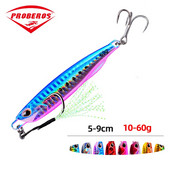 Hot Metal Jig Püügilant Kaalud 10-60g Trolling Hard Bait Bass Fishing Söödatarbed Forell Jigging Land Jigis Merevee landid