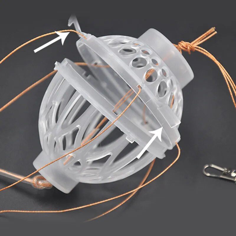 1 tk plahvatuskonksu õngekonksude komplekt õuesöödad puuri korvi söötja hoidik kalakonks Anzol karpkala tarvikud tööriistad