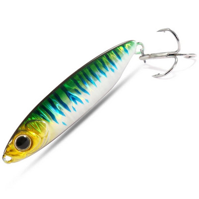 Feather Fishing Šareni karbonski metalni Jig Mamac Žlica za predenje Umjetni mamac Bas Udica od Minnow Tonuće Casting Pesca pribor