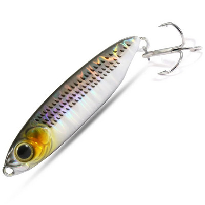 Feather Fishing Šareni karbonski metalni Jig Mamac Žlica za predenje Umjetni mamac Bas Udica od Minnow Tonuće Casting Pesca pribor