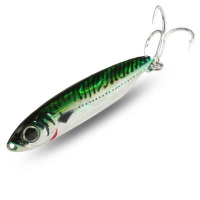 Feather Fishing Šareni karbonski metalni Jig Mamac Žlica za predenje Umjetni mamac Bas Udica od Minnow Tonuće Casting Pesca pribor