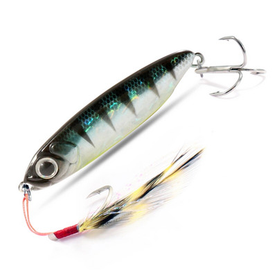 Feather Fishing Šareni karbonski metalni Jig Mamac Žlica za predenje Umjetni mamac Bas Udica od Minnow Tonuće Casting Pesca pribor