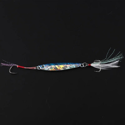 Fishing Glow Jigs 15g/6cm 7g/10g/20g/25g Jigbait Lure Shore Cast peibutusvahendid Metallsööda kunstlandid 1 tk.