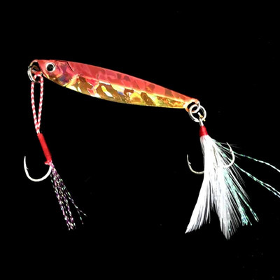Fishing Glow Jigs 15g/6cm 7g/10g/20g/25g Jigbait Lure Shore Cast peibutusvahendid Metallsööda kunstlandid 1 tk.