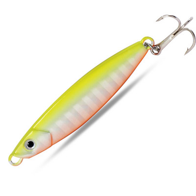 Metalni mamac za pecanje 10g 15g 20g Udica za bacanje s obale Swimbait Spoon Jig Umjetni mamac Laserski poklopac Štuka Pastrva Pribor za vrtenje Pesca