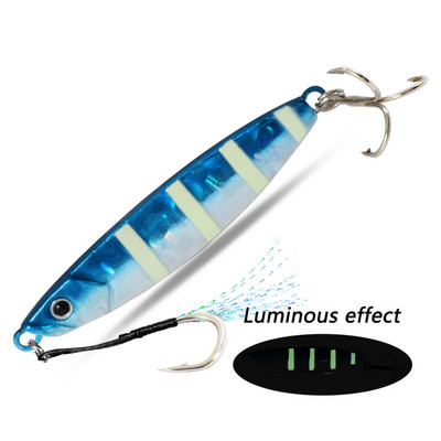 Metalni mamac za pecanje 10g 15g 20g Udica za bacanje s obale Swimbait Spoon Jig Umjetni mamac Laserski poklopac Štuka Pastrva Pribor za vrtenje Pesca