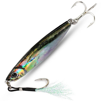 Metalni mamac za pecanje 10g 15g 20g Udica za bacanje s obale Swimbait Spoon Jig Umjetni mamac Laserski poklopac Štuka Pastrva Pribor za vrtenje Pesca