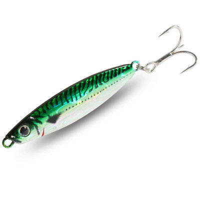 Metalni mamac za pecanje 10g 15g 20g Udica za bacanje s obale Swimbait Spoon Jig Umjetni mamac Laserski poklopac Štuka Pastrva Pribor za vrtenje Pesca