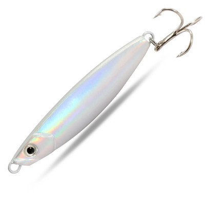 Metalni mamac za pecanje 10g 15g 20g Udica za bacanje s obale Swimbait Spoon Jig Umjetni mamac Laserski poklopac Štuka Pastrva Pribor za vrtenje Pesca