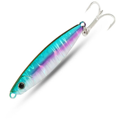 Metalni mamac za pecanje 10g 15g 20g Udica za bacanje s obale Swimbait Spoon Jig Umjetni mamac Laserski poklopac Štuka Pastrva Pribor za vrtenje Pesca