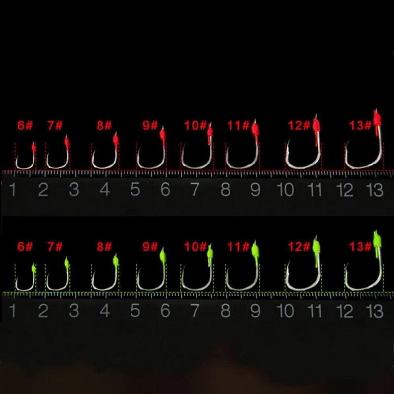 4Pcs/Lot Eksplozivna udica za pecanje 6#-13# mamac za pecanje mamac zamka kavez s hranilicom udica za pecanje s oprugama od nehrđajućeg čelika