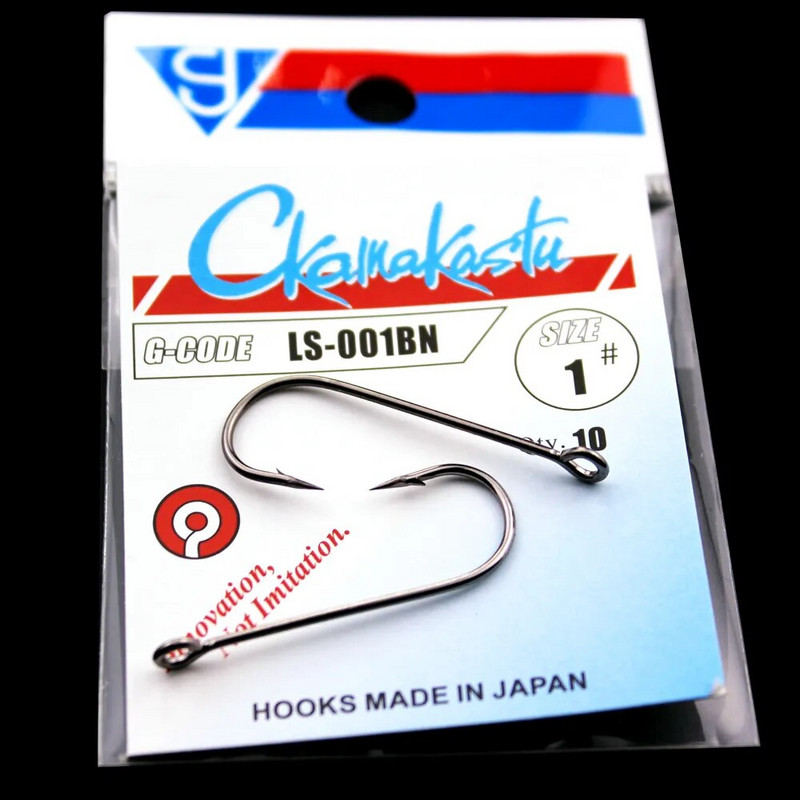10tk / 30tk suurte silmadega õngekonksud Fish Round Bent Joint Hook gamakatsu