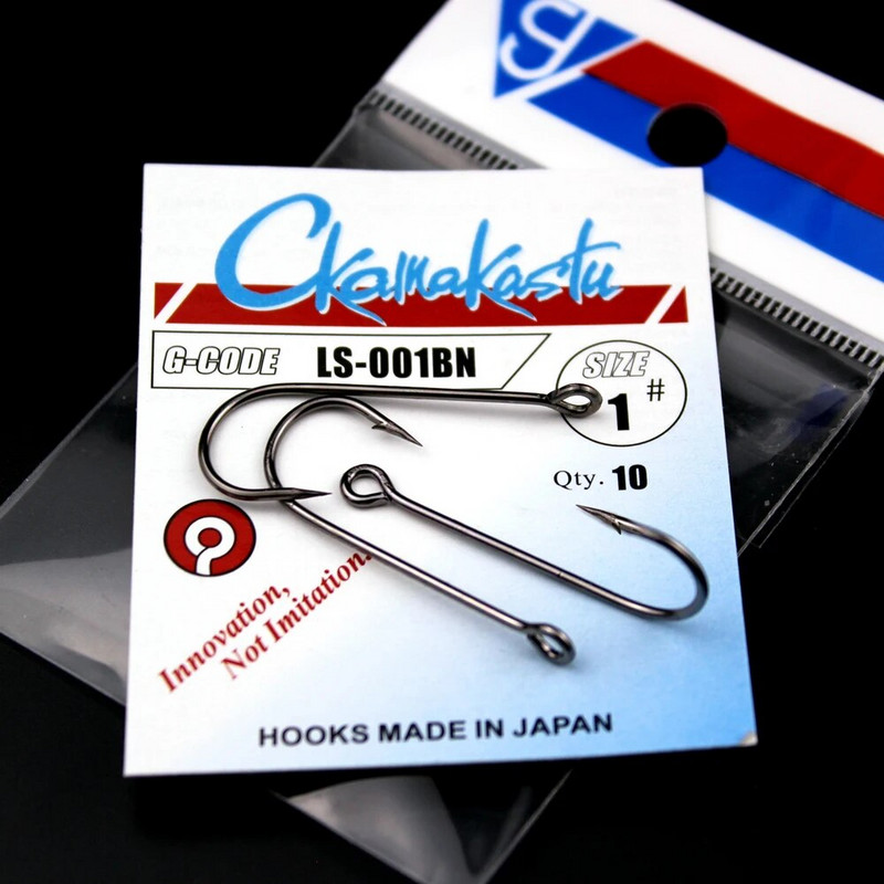 10tk / 30tk suurte silmadega õngekonksud Fish Round Bent Joint Hook gamakatsu