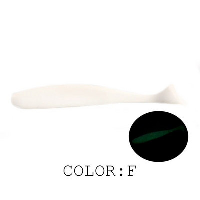 2020 UUS Supercontinent Pehmed peibutissöödad Kalasööt Leurre Shad Kahevärviline silikoonsööt T Saba