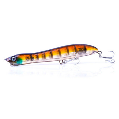 Naluci de pescuit Popper din plastic dur 12cm 17,8g Float Snakehead Topwater Popper Bait Walk the Dog Rattle Wobble Bass Naluca