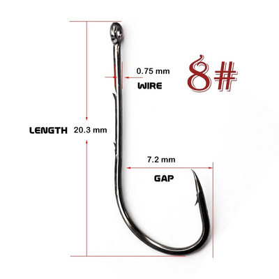 50 tk/partii õngekonksud, topeltsöödahoidik, okastraadiga õngekonksud, süsinikterasest teravad õngekonksud ja elussööda konksud