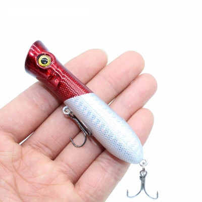 1PCS Popper Wobbler Fishing Lure Fit Kosadaka Yo Zuri Rod Floating Crankbait Изкуствена стръв Peche Poper Pop Pesca Carp Pike