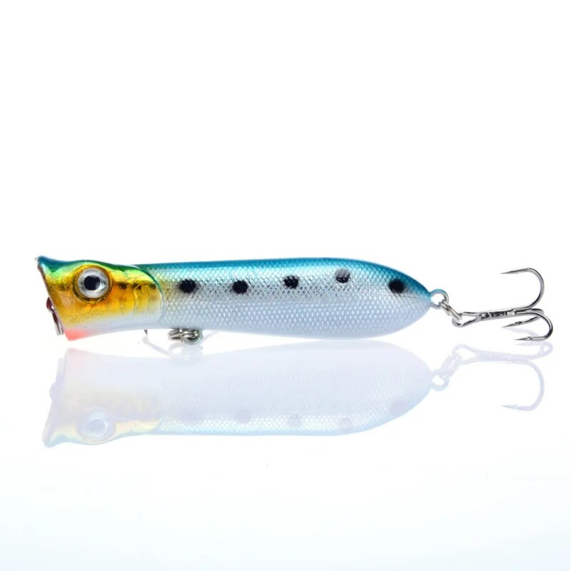 1tk Popper Wobbler Püügilant Fit Kosadaka Yo Zuri Rod Ujuv Crankbait Kunstsööt Peche Poper Pop Pesca Carp Pike