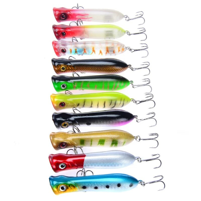 1tk Popper Wobbler Püügilant Fit Kosadaka Yo Zuri Rod Ujuv Crankbait Kunstsööt Peche Poper Pop Pesca Carp Pike