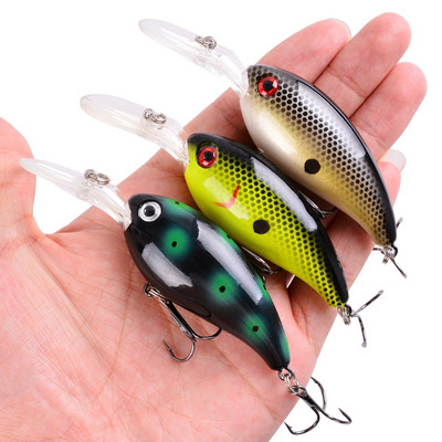 10cm 14g Crank Naluca de pescuit Crankbait Swim Bait Isca Artificial Minnow Crap Naluci Wobblers Fish Carpe Fishing Tackle