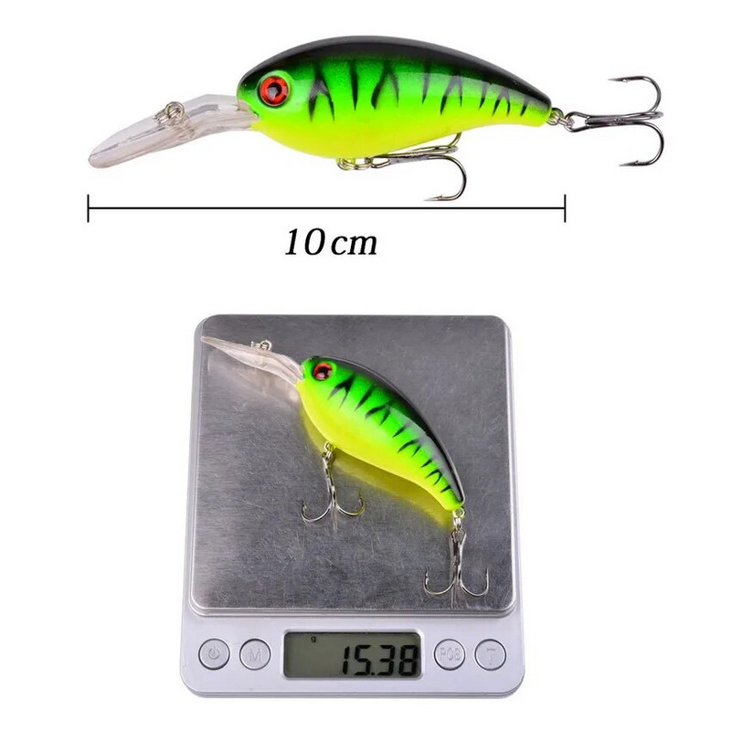 10 cm 14 g Crank mamac za pecanje Crankbait mamac za plivanje Isca umjetni mamci za pecanje šarana vobleri riba carpe pribor za pecanje