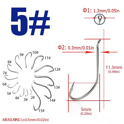 Για Gamakatsu Fishing Hooks Sea Japan Fishing Hooks Αλμυρού νερού Fishhooks Sea High Carbon Big Fishing Hook Pack Jig Hook