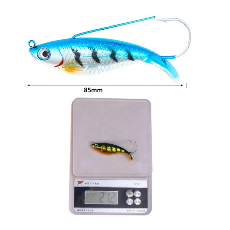 1 τεμ. VIB Fishing Lure 8,5cm 21,2g Anti Grass Fishing Wobbler Isca Artificial Bait Hard Lures Laser Body Lifelike Fish Tackle